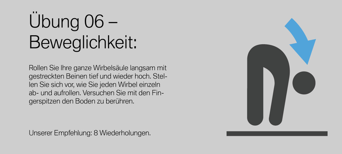Übung 6 Beweglichkeit Übung 6 Beweglichkeit